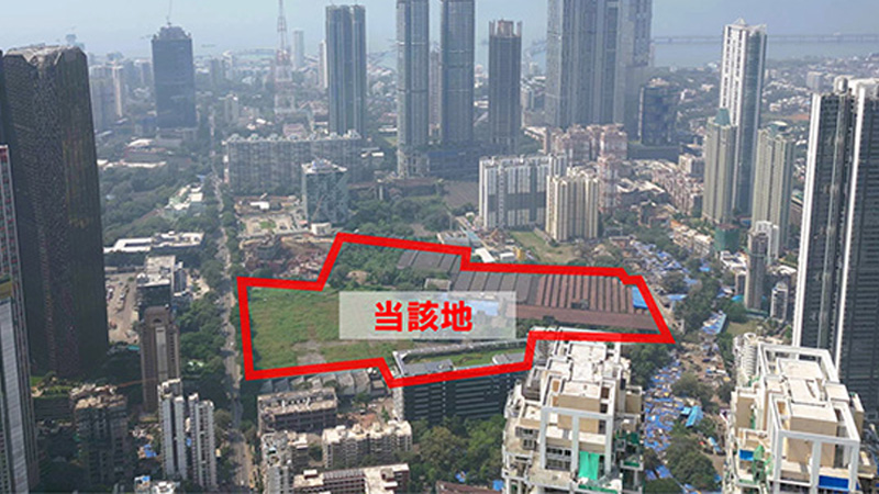 Area around the acquired site