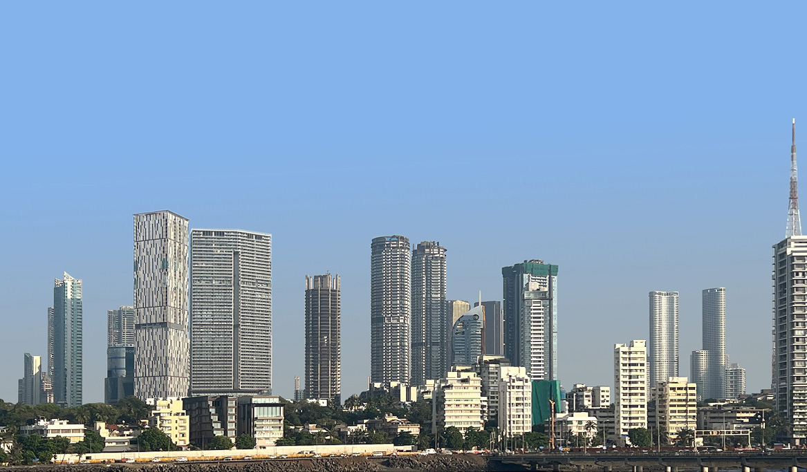 High-rise buildings of Worli
