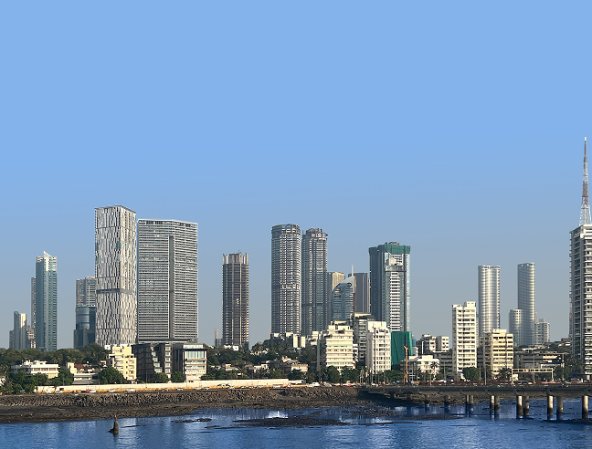 High-rise buildings of Worli