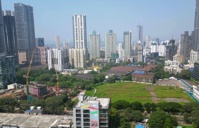 High-rise buildings of Worli