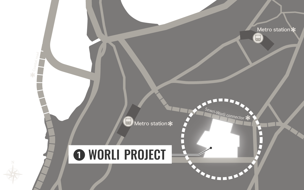 Worli Area Map