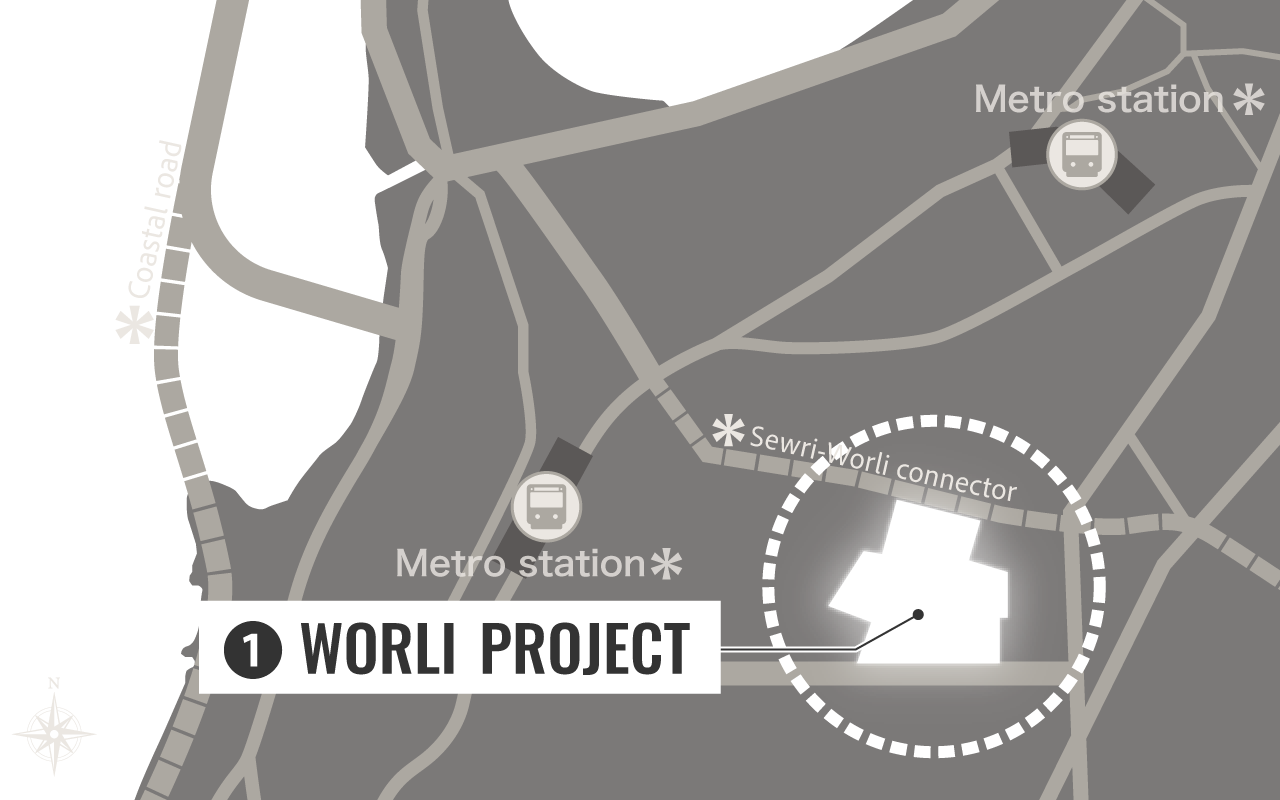 Worli Area Map