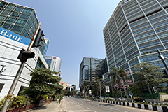 Streetscape of BKC