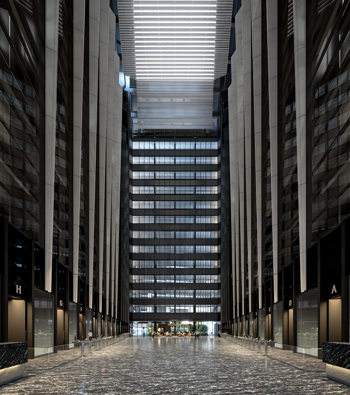 アトリウム完成予想図