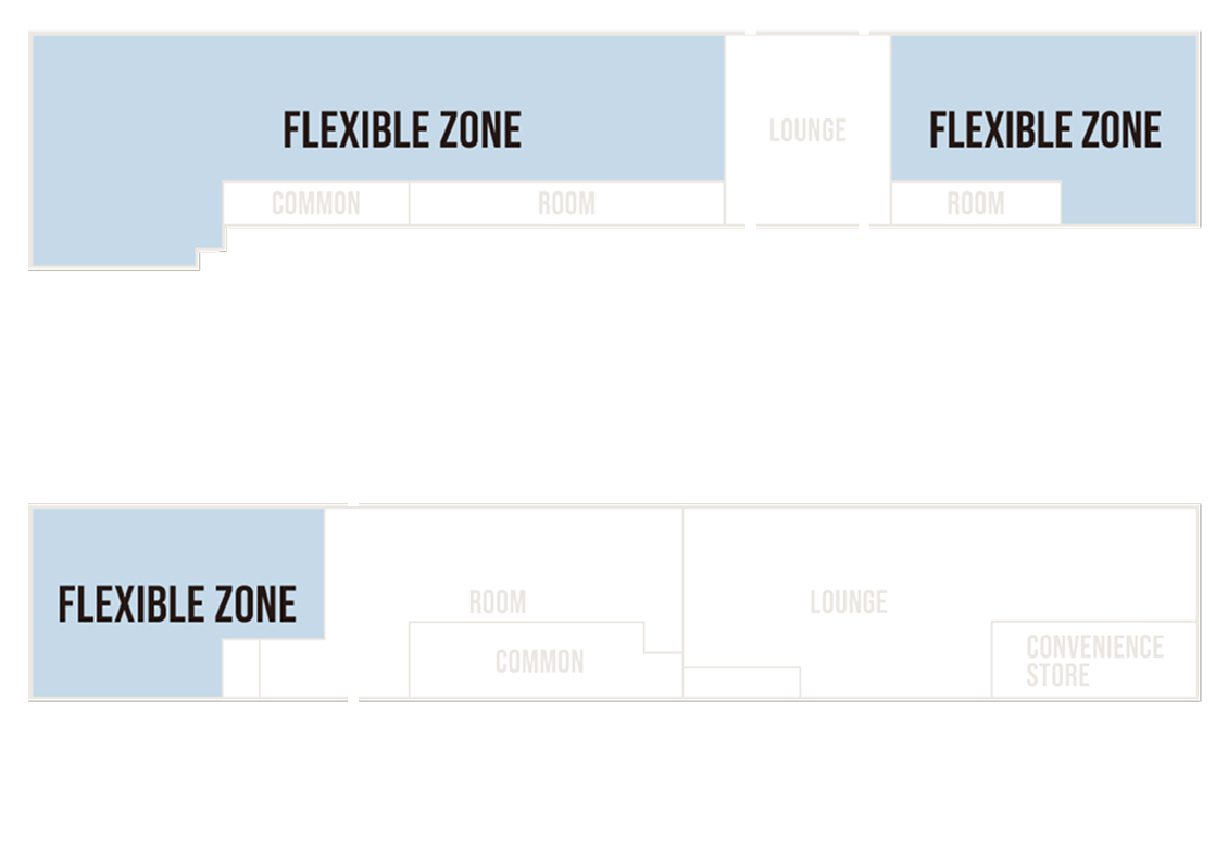 FLEXIBLE ZONE フロアプラン