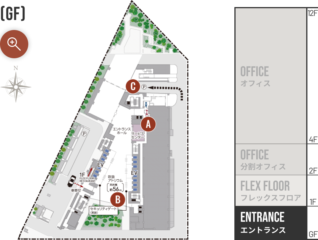 (GF) フロアマップ