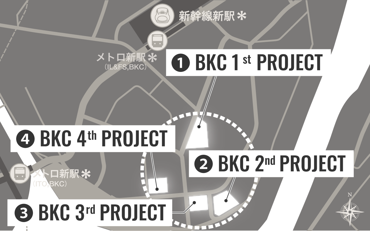BKCエリアマップ