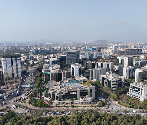 BKC地区上空より